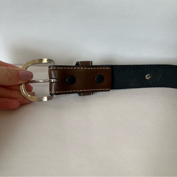 Nocona Western Leather Belt - Picture 3 of 7